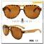 Best Cheapest Sport Polarized Fishing wood Sunglasses with CE Certificate
