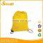 Recycle colorful polyester drawstring bag for school