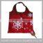 Foldable shopping bags with logo for Chirstmas promotion