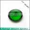 4.00mm Round shape green color faceted glass gems