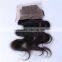 Silk Base Closures Bleached Knots Virgin Brazilian Straight Hair 10"-18"inch Human Hair Wigs Free Shipping