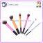 6pcs promotional synthetic hair cosmetic brush