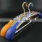 china blue metal coat hanger aluminum hanger