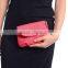 High quality fancy pouch wallet genuine leather shoulder bags with single strap