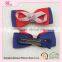 Customized colorful bow organza hair bows for baby