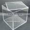 custom clear acrylic boxes with lids