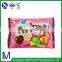 Custom logo food grade candy plastic packing