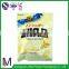 food grade printing heat seal back middle sealing laminated foil snack food packaging bags for candy