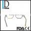 luxury blue light cut buffalo horn glasses square men horn glasses frame