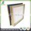 ISO CE SGS & clean room mini pleat hepa filter