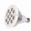 2016 New E27 12w PAR38 led grow light with full spectrum for plant