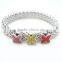 Flower Charm Bracelets Wholesale