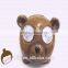 Resin Animal Fat Pig Figurine Led Light Craft for Home Decoration