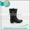 Customised designs 100% Natural Rubber black horse sex with women rain boots