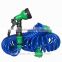 Expandable hose water spray gun / Flexible garden hose with spray gun