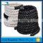 15m black white twisted battle rope power training rope with cheap price