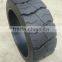 replacement rubber forklift solid tyre press-on15x5x1114 wheel with quality warranty
