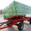 hot sale Euro style tractor use hydraulic 10Ton,heavy duty farm tipping trailer, rear and side tipping with CE