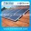 Easy installation away from water leaking/rooftop solar panel mounting system