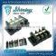 TB-125 Barrier Type M8 Screw 600V 125A Spring Cage Terminal Block