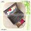 makeup tools colored layer drawer mirror wooden box