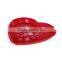 Plastic Sweat-heart Style Plate