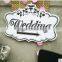 KT board wedding decoration sign