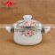 Promotional custom logo high quality enamel cookware, wholesale enamel pot
