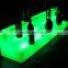 remote control glowing stairled wine storage rack