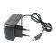12V24W Power Adapter &Power Supply,100-240VAC Euro plug for LED Light strips,CCTV Camera