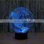 3D lamp LED Night light colorful atmosphere lamp With USB Cable