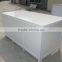 white buffet table event detachable table