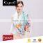 Custom-made silk satin printed scarf from Chinese supplier