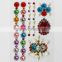 Set Of 4 Heart Star Stick On Self Adhesive Gems Colorful Rhinestones, Scrapbooking DIY Craft Acrylic Crystals
