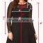 MGOO Stock Plus size women dress Rayon Spandex High Quality Casual dress Cheap Price