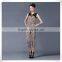OEM suply round neck sleeveless slim fit floral print pants chiffon long jumpsuit