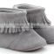 Fashion Suede Leather Baby Boots for Girls Babies