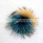 Myfur Top Ball On Winter Beanies Raccoon Fur Bobble Real Fur Pom Poms For Hat