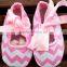 Baby shoes crib shoes chevron toddler shoes infant shoes