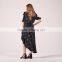 THE NEWEST women sexy all-over floral print asymmetric skirt