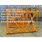 TC5013-6 Fixed Tower Crane Q345B Steel For Bridges 40m Lifting Height