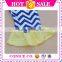 high quality children knitted fabic cotton chevron ruffle boutique toddler baby girls pants