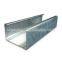 Drywall partition c channel stud
