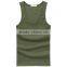 Fashion spandex dry fit men gym tank tops