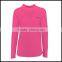 W15-ACC-W-01-C Pink 100% Polyester Sports Underwear Long Sleeve
