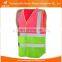 Reflective safety vest hi vis work vest