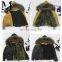 High Quality Manufacture Fashionable Winter Rex Rabbit Fur Lining Kids Parka Children Fur Coat