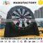 New inflatable football dart board soccer darts doucle face inflatable shooting game for sale