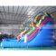 Colorful inflatable slide for sales,inflatable stair slide toys,bouncy castle with slide