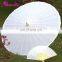 Handmade Nylon Fabric Bamboo Ribs Craft Design Beach Wedding Umbrella for Bride